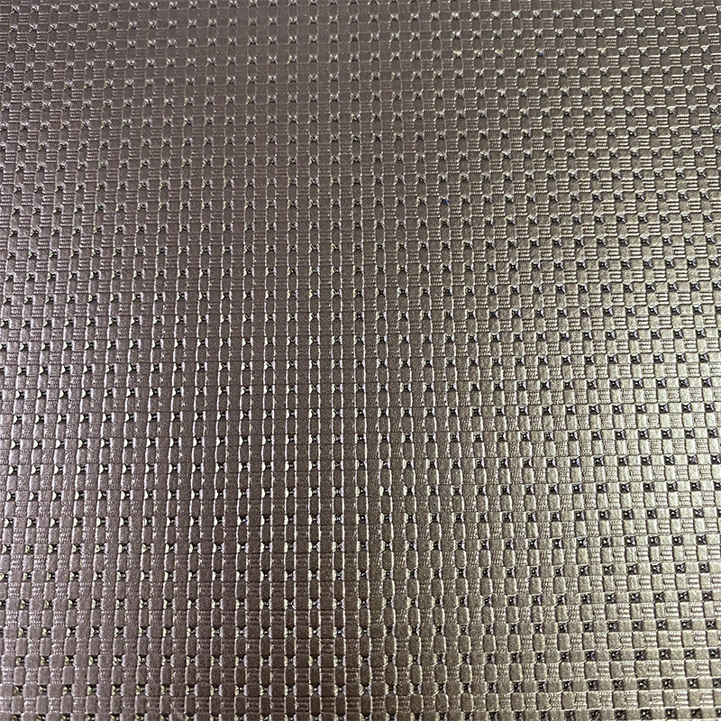 Cuero artificial en relieve para zapatos